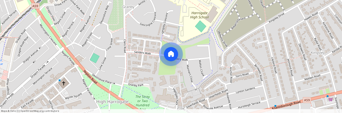 Sanders Walk, Harrogate, HG1