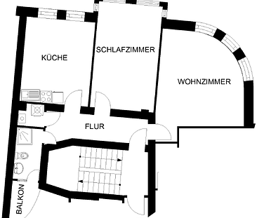 MODERNISIERTE Wohnung mit Balkon zum schönen Innenhof - Foto 2