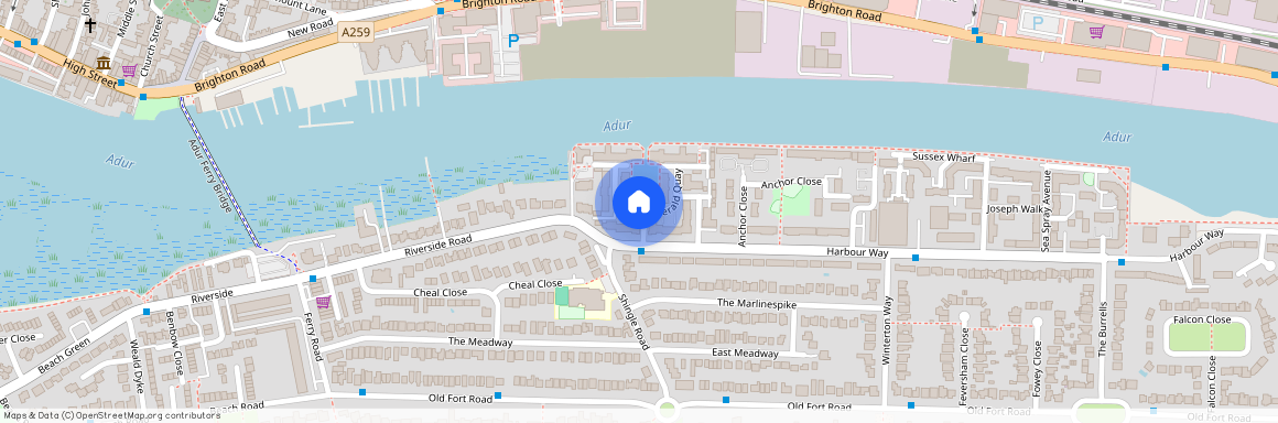 Emerald Quay, The Quay Emerald Quay, BN43