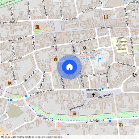 Kornmarkt, 99974, Kornmarkt    Mühlhausen