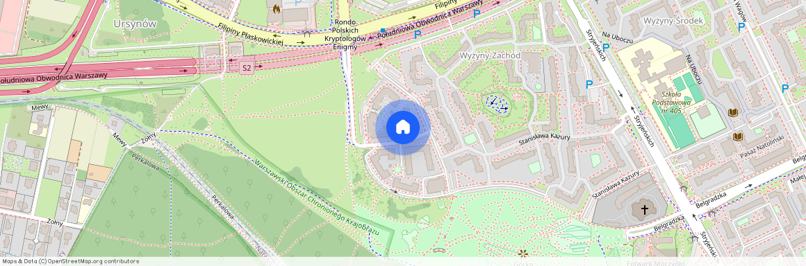 ul. rtm. Witolda Pileckiego, Natolin, Ursynów, Warszawa, mazowieckie