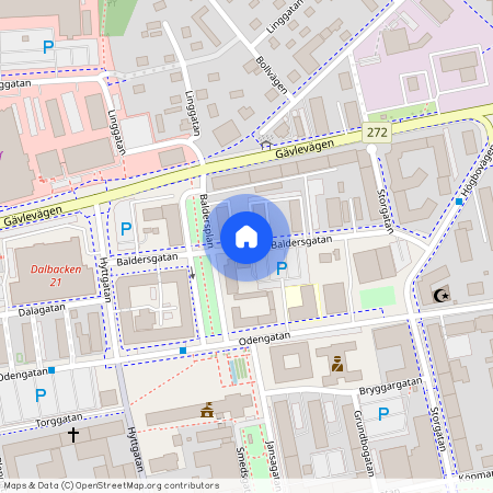 Baldersgatan, Sandviken