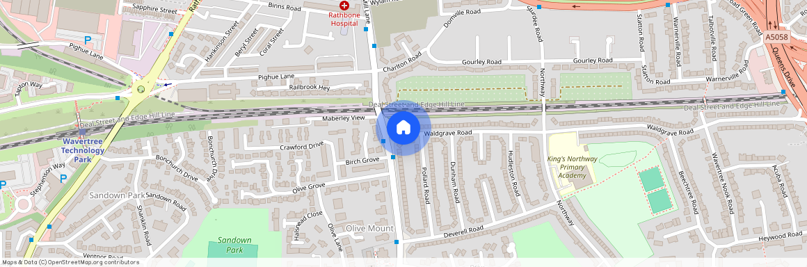 Waldgrave Road, Wavertree, Liverpool, Merseyside, L15