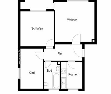 3-Zimmer-Wohnung mit Balkon in Baunatal! - Photo 3