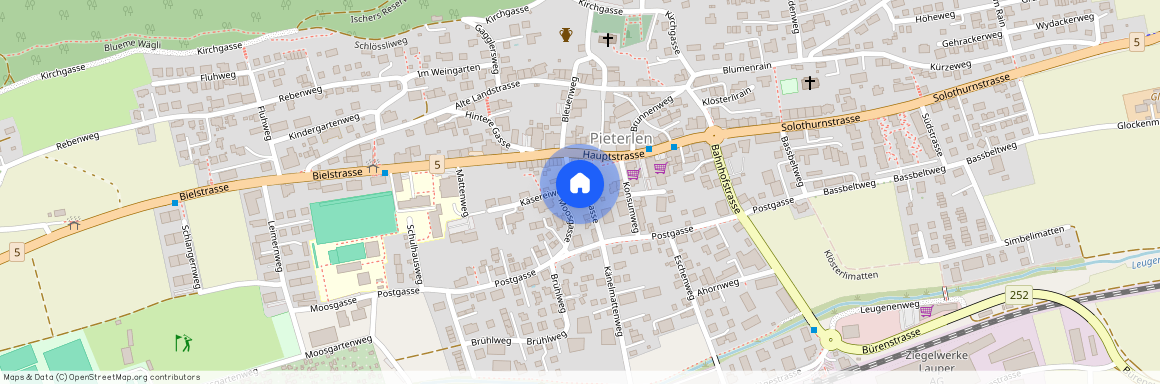 2542, Pieterlen, Metzgergasse, 2