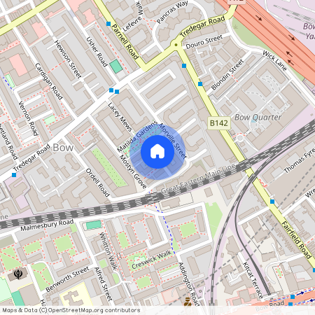 Eastside Mews, Bow, London, E3