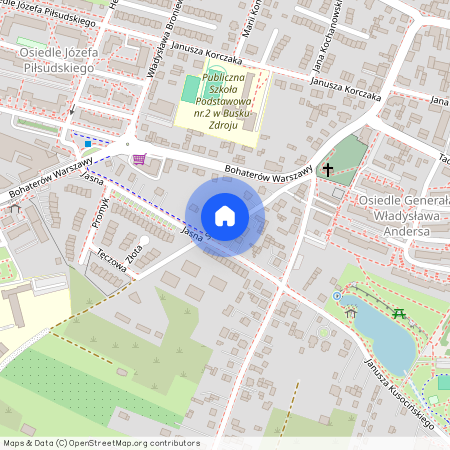 ul. Siesławska, Busko-Zdrój, Busko-Zdrój, buski, świętokrzyskie