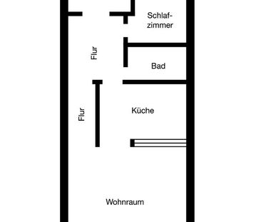 Zentrale & großzügige 2-Zimmer-Wohnung mit Loggia – Emden Innenstadt - Foto 1