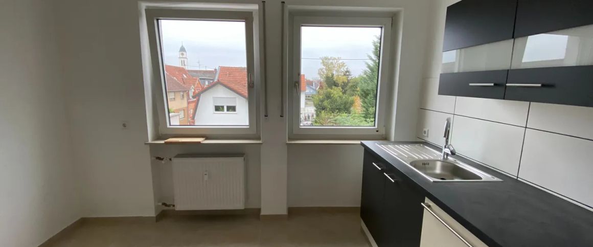 Neu renov., WG geeignete, gemütliche und großzügige 2 Zimmer-DG-Wohnung in MA-Wallstadt. - Foto 1