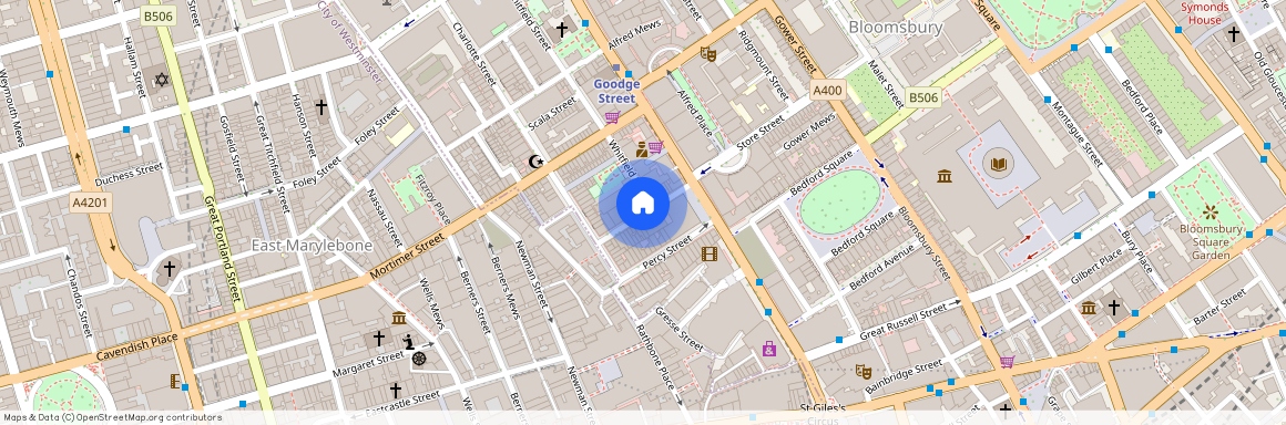 Windmill Street, Fitzrovia & Covent Garden, W1T