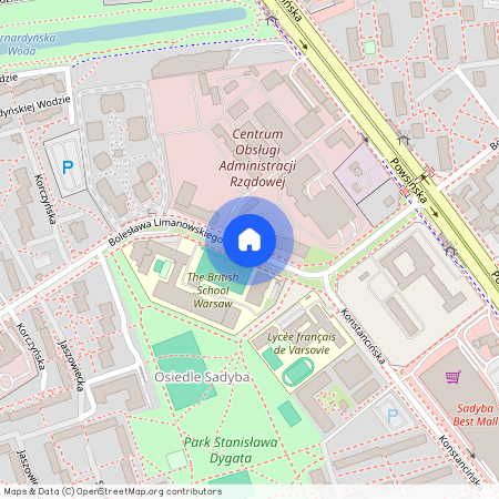 ul. Bolesława Limanowskiego, Sadyba, Mokotów, Warszawa, mazowieckie