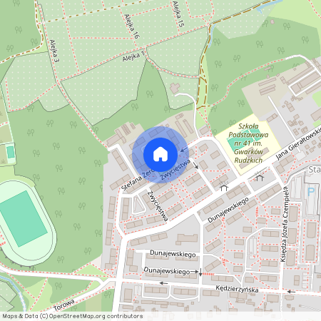 ul. Stefana Żeromskiego, Ruda, Ruda Śląska, śląskie