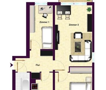 Nähe Klinikum... Halbes Jahr-halbe (Kalt)Miete - Photo 4