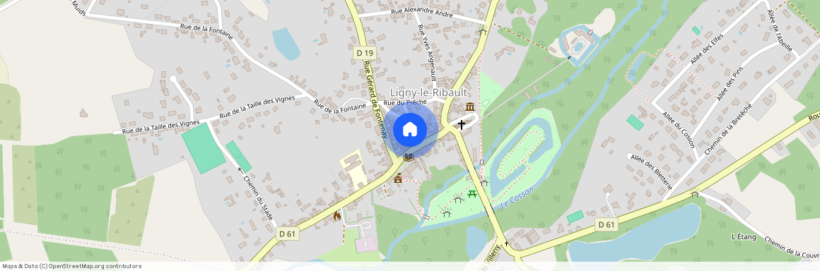 25 Rue du Pré Saint-Maur, Ligny-le-Ribault France