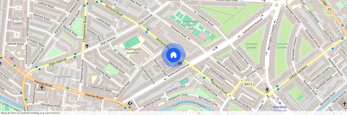 Shirland Road London W9, London, W9
