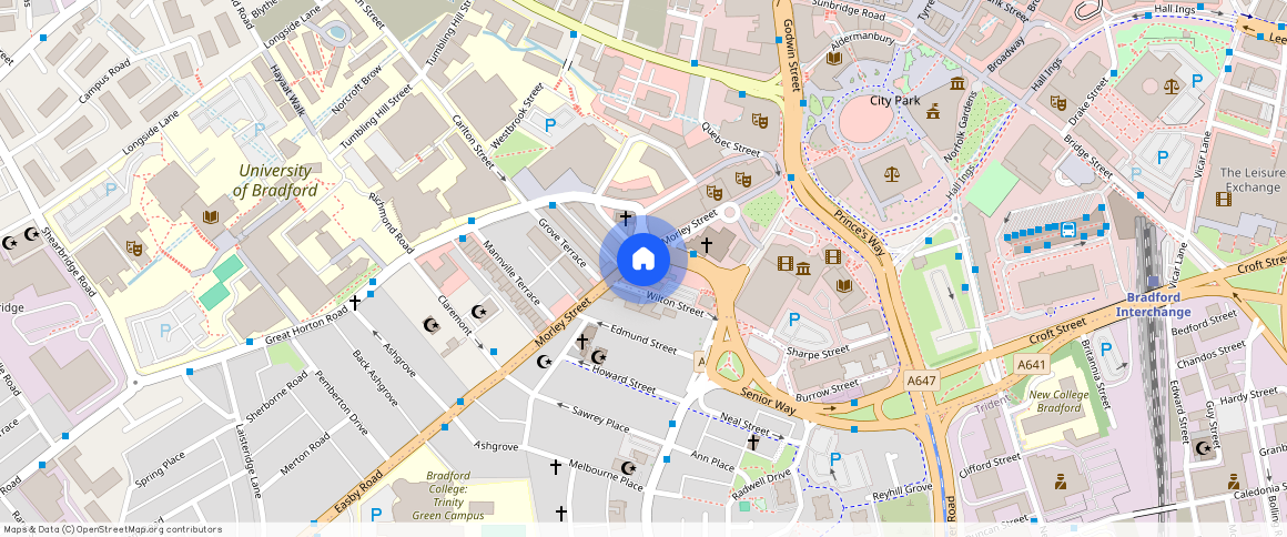 5 rooms, Morley Street, Bradford, BD7 1AG