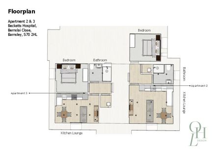 Becketts Hospital: Luxury 1 & 2 Bedroom Apartments - 10 Fully Refurbished Units Coming January 2025 - Photo 3