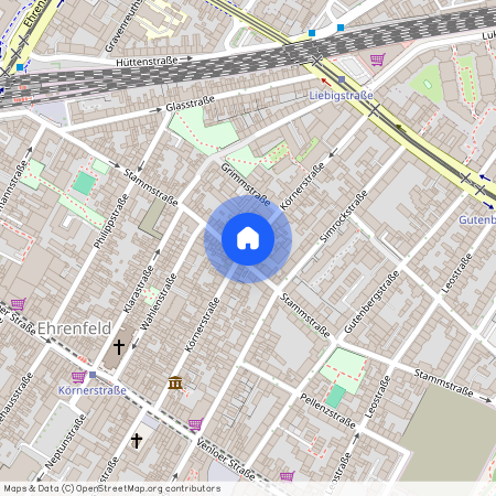 Körnerstraße, 50823 Köln