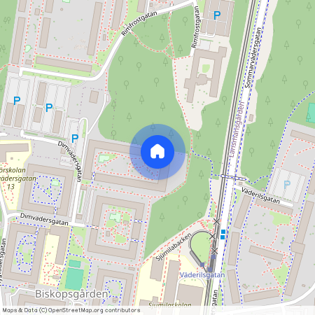 Biskopsgården, Göteborg, Västra Götaland, Dimvädersgatan 70