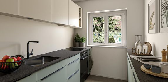 1.5 Zimmer, 39 m² - Foto 2