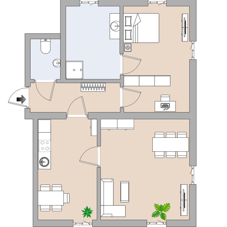 Helle 3-Zimmer-Wohnung in guter Lage in Wolfsberg - Photo 1