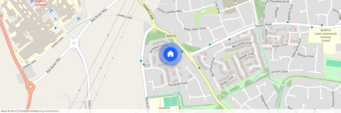 Beckford Close, Crewe