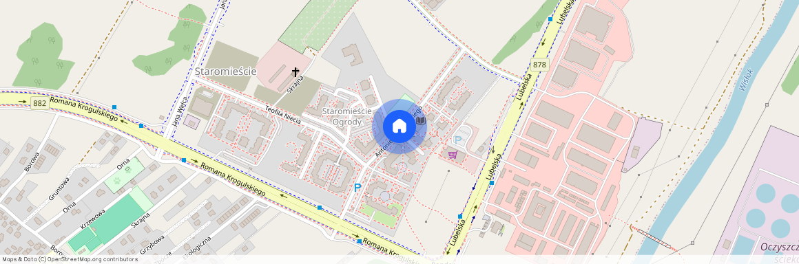 ul. Lucjana Siemieńskiego, Staromieście, Rzeszów, podkarpackie