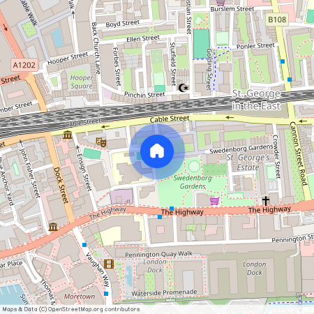 George Leybourne House, Fletcher Street, London, E1