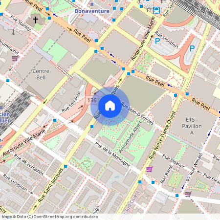 app.904, 1200 Rue St-Jacques, H3C 0E9, Montréal