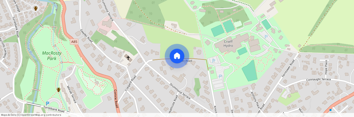 Upper Flat, Ivy Knoll, Ancaster Road, Crieff, PH7 4AL
