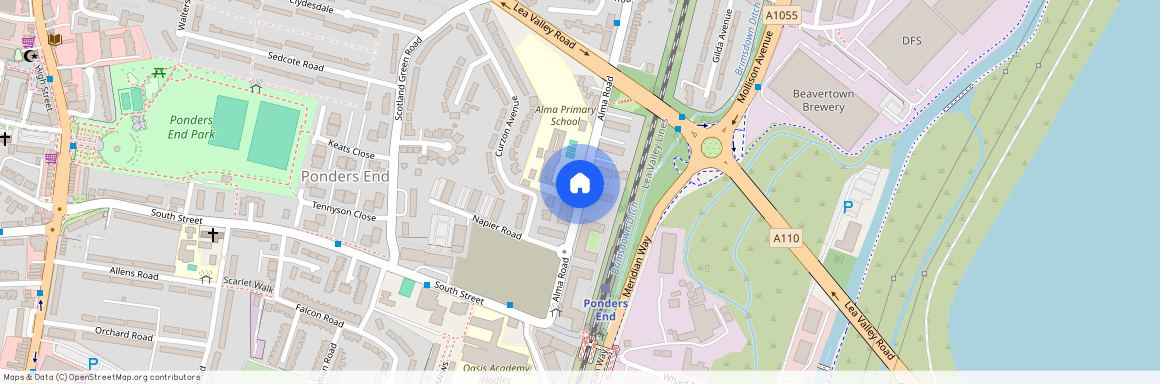 Alma Road, Enfield, Greater London, EN3