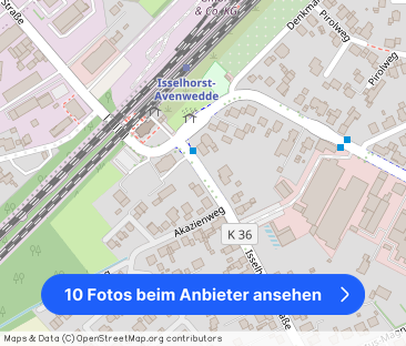 Stadtwohnung mit kurzen Wegen! 2 ZKB-Wohnung mit Balkon - Foto 1