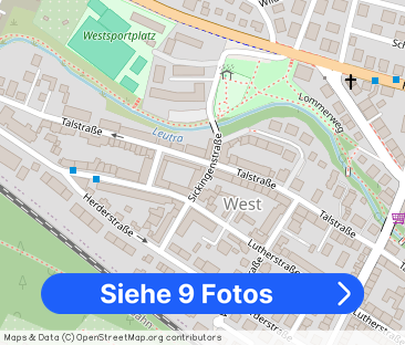 Unverwechselbar und ruhig ! 1-Zimmer Wohnung mit Balkon in Jena-West - Foto 1