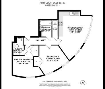 2 Bed Flat, Columbia West Apartments, E14 - Photo 4