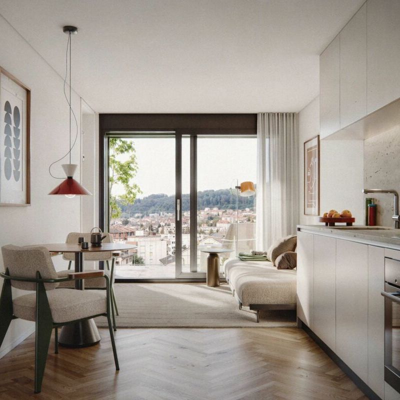 3.5 Zimmer, 63 m², 4. Stock - Photo 1