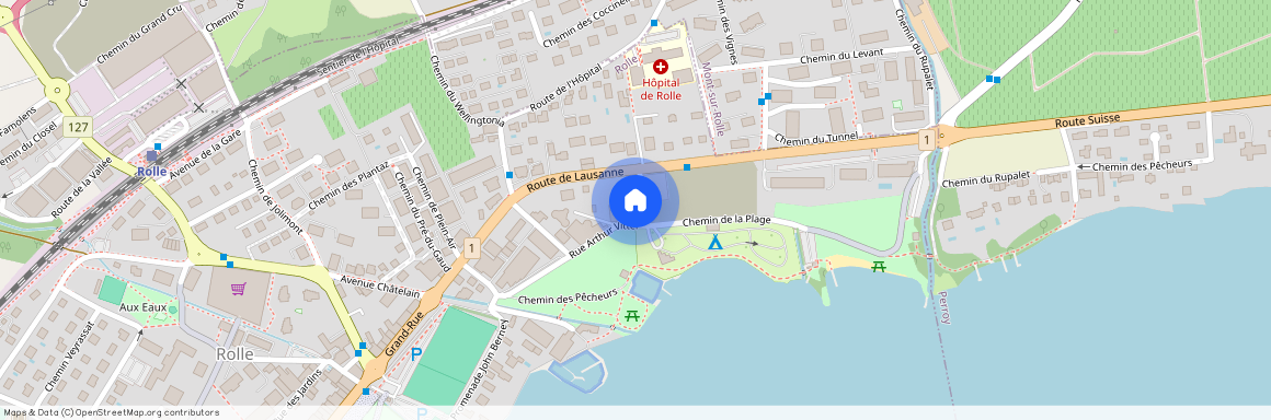 Ch. de la Plage 2, 1180, Rolle