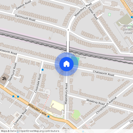 Chatsworth Road, The Mapesbury, NW2, London