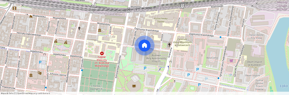 ul. Przemysłowa, Śródmieście, Katowice, śląskie