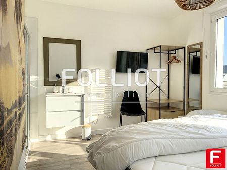 A LOUER Appartement meublé "bail étudiant 9 mois" Donville Les Bains 2 pièce(s) 30 m2 - Photo 5