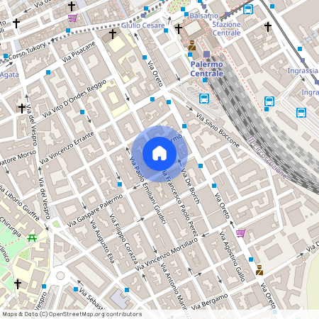 Palermo, Via Francesco Paolo Perez - Policlinico