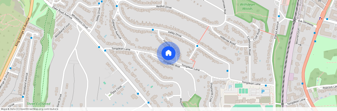 Tongdean Lane, Withdean BN1