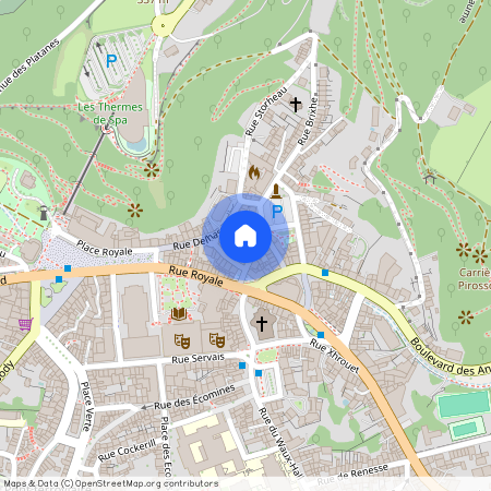 Rue de l'Hôtel de Ville, 10, 3.2, 4900, Spa