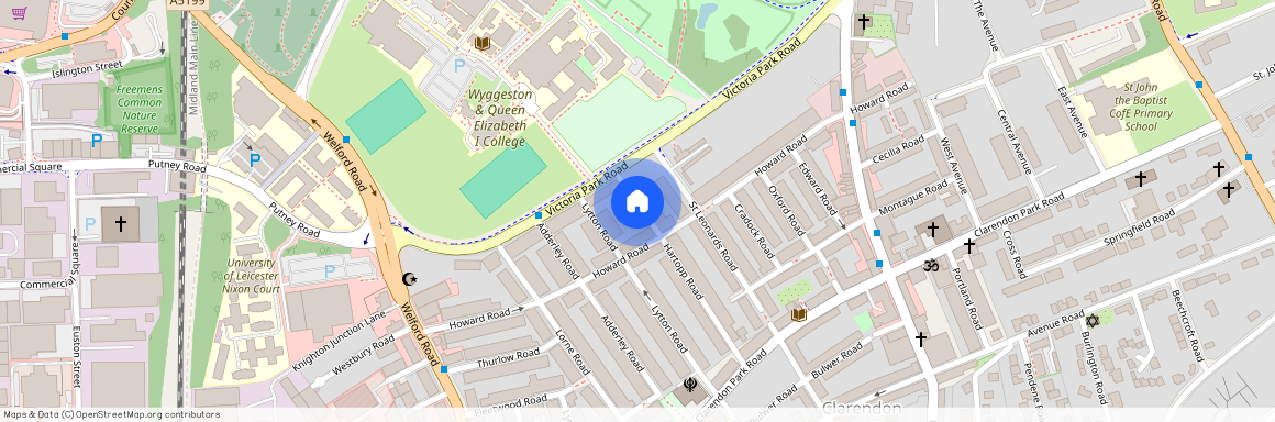 Clarendon Park, LE2 1WE, Leicester