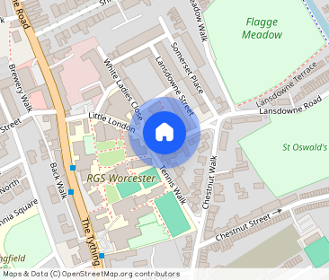 1 Double En-suite - Professionals - Lansdowne Road, Worcester - Photo 1