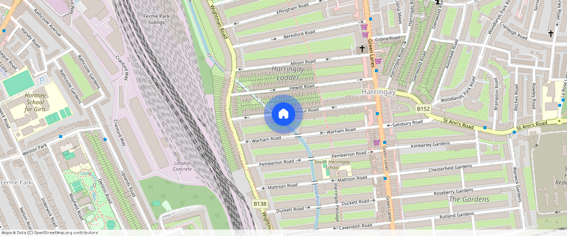 Seymour Road, London N8