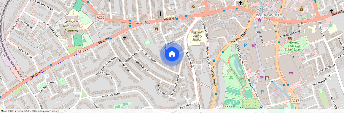 Lebanon Gardens, Wandsworth, London, SW18