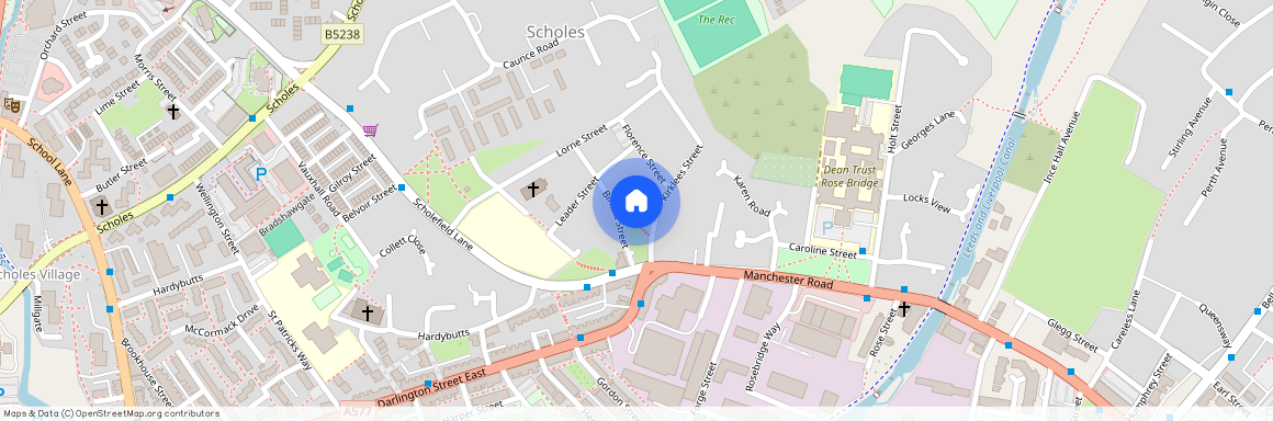 Frederic Street, Wigan, WN1