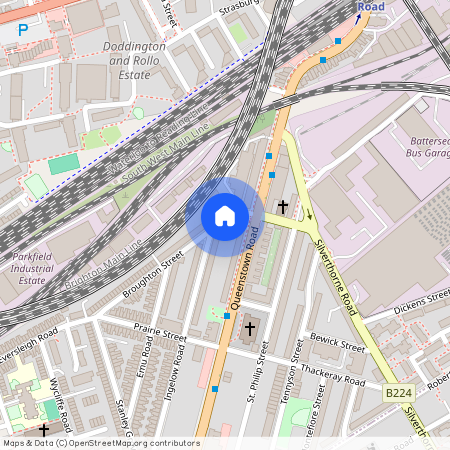 Broughton Street, Battersea, SW8, London