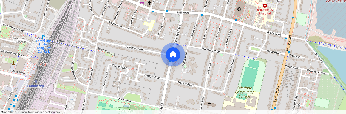 Coleridge Road, Cambridge, CB1 3PH