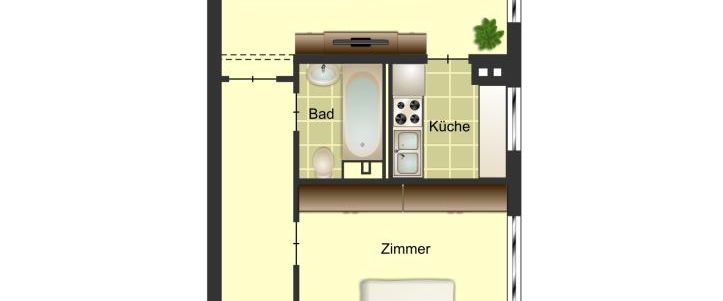 Demnächst frei! 3-Zimmer-Wohnung in Sankt Augustin Menden - Foto 1